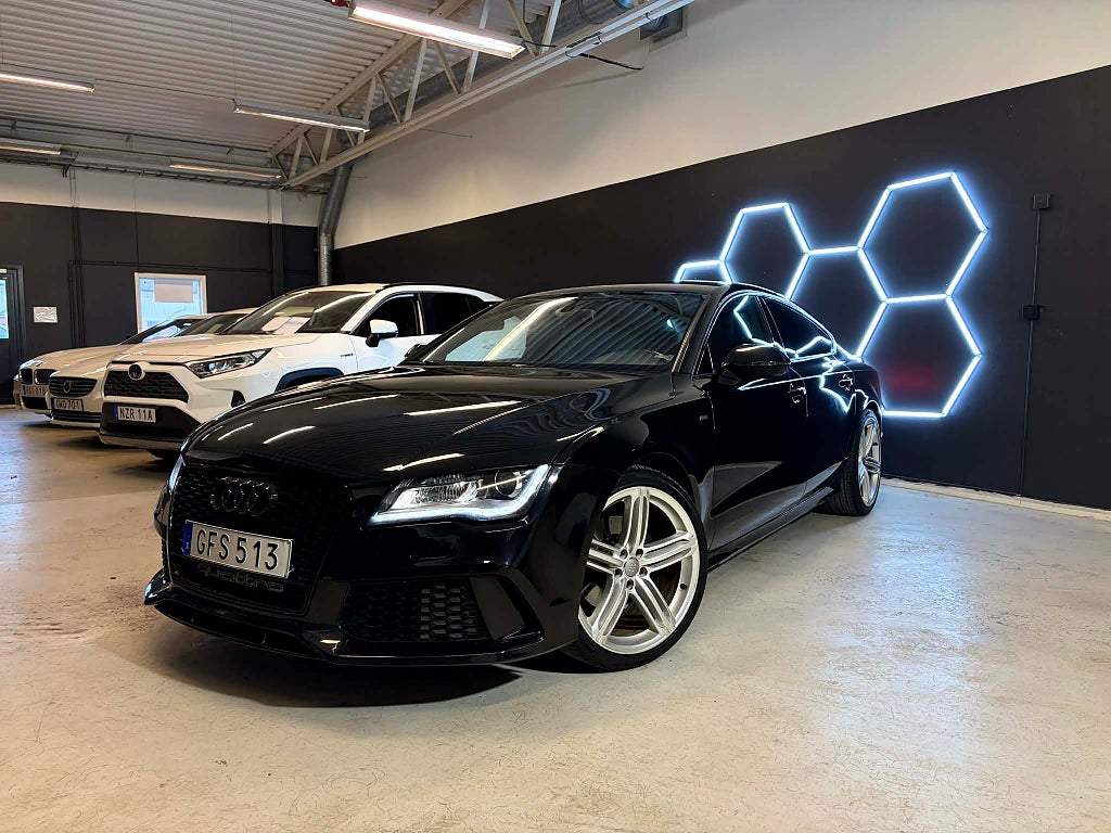 Audi A7 Sportback 3.0 TDI V6 quattro S Tronic S Line RS7 FRONT 