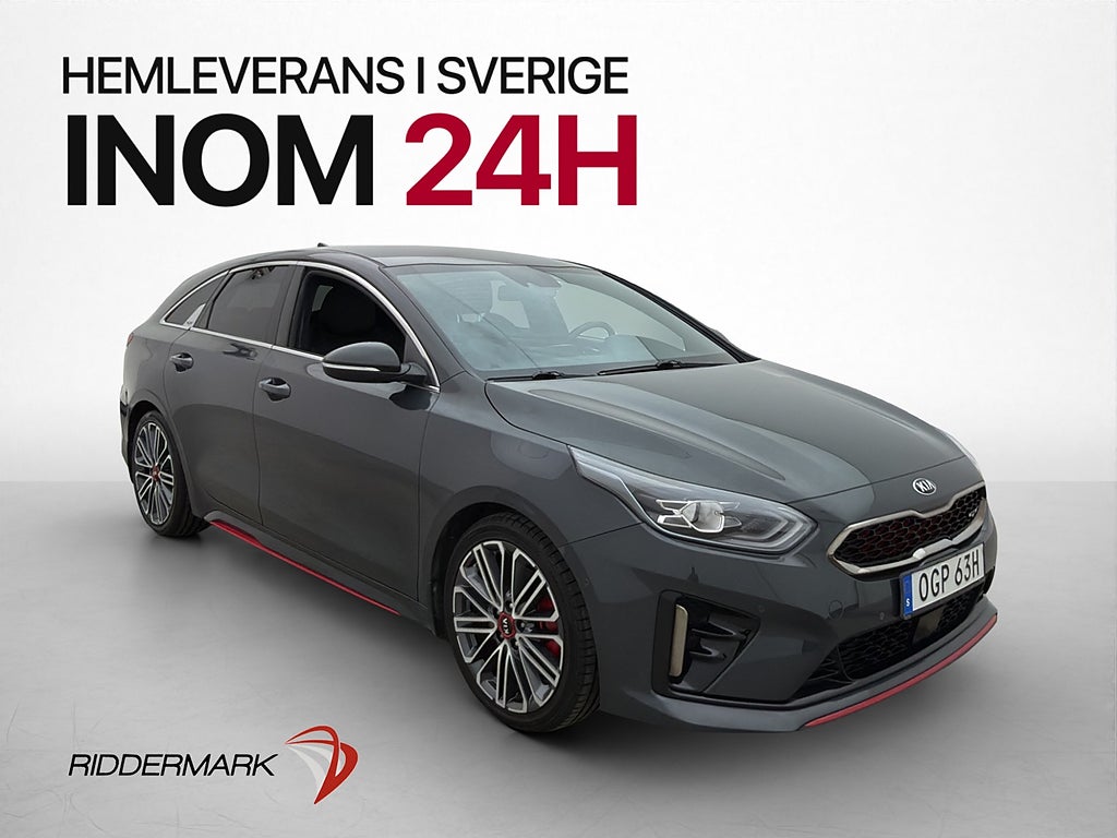 Kia ProCee'd GT 1.6 T-GDI DCT 204HK JBL Kamera CarPlay Drag