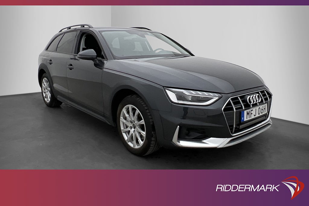 Audi A4 Allroad 40 TDI Quattro Värmare MATRIX Drag Ledramp