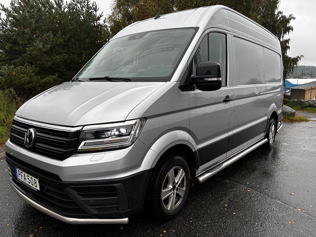 Volkswagen Crafter RESERVERAD - 35 2.0TDi 177Hk Euro6 Hög/6m Lång 3-Sits