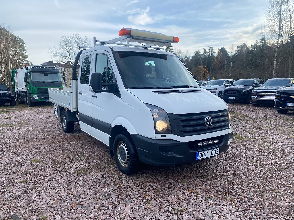 Volkswagen crafter Chassi Double Cab 35 2.0 TDI ny besiktad 