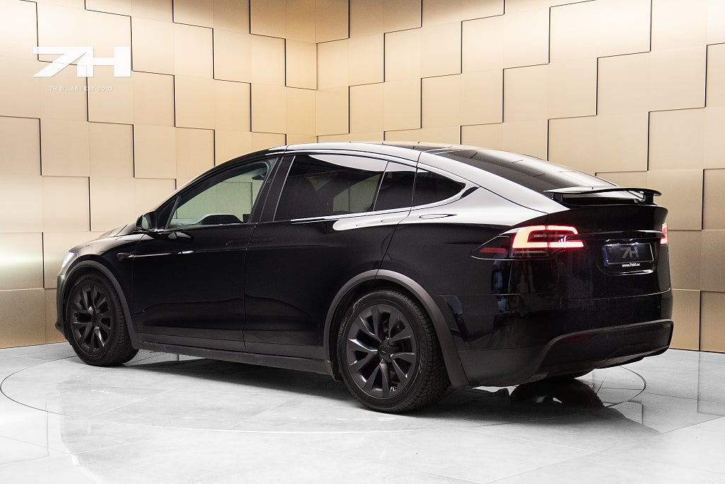 Tesla Model X Plaid / Uppdaterad Autopilot / 6-sits / Drag