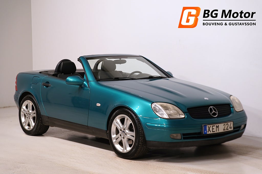 Mercedes-Benz SLK 200 136HK Cabriolet Sportstolar/Skinn/Nyservad