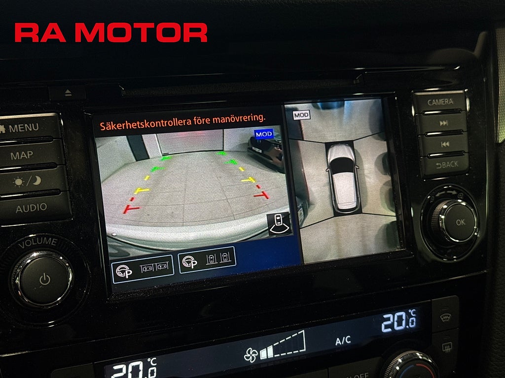 Nissan Qashqai 1.3 160hk DIG-T DCT Tekna Design |Navi|Panorama|360°| 2019