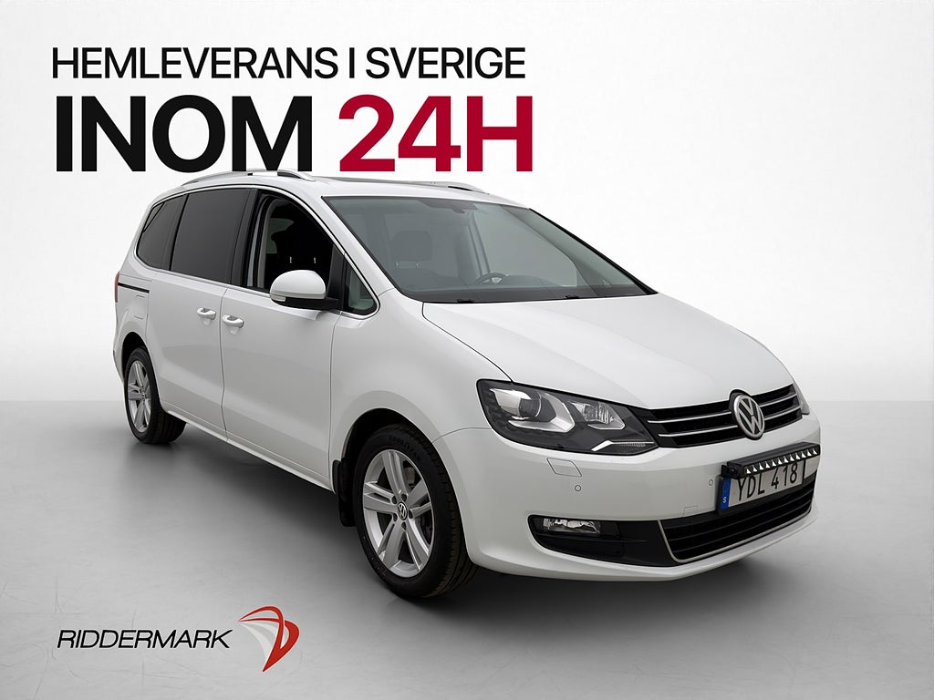 Volkswagen Sharan TDI 150hk 4Motion 7-sits Pano D-värm Drag