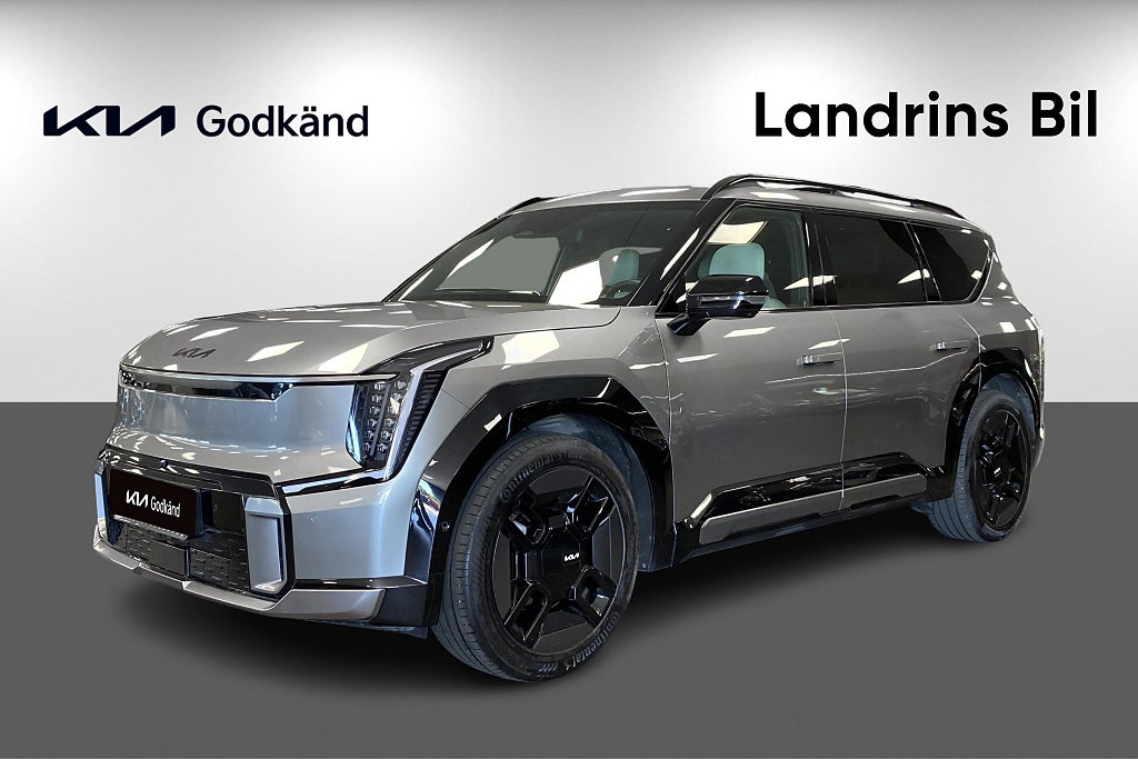 Kia EV9 AWD GT-Line 6-Sits Sollucka Dragkrok Kia Godkänd