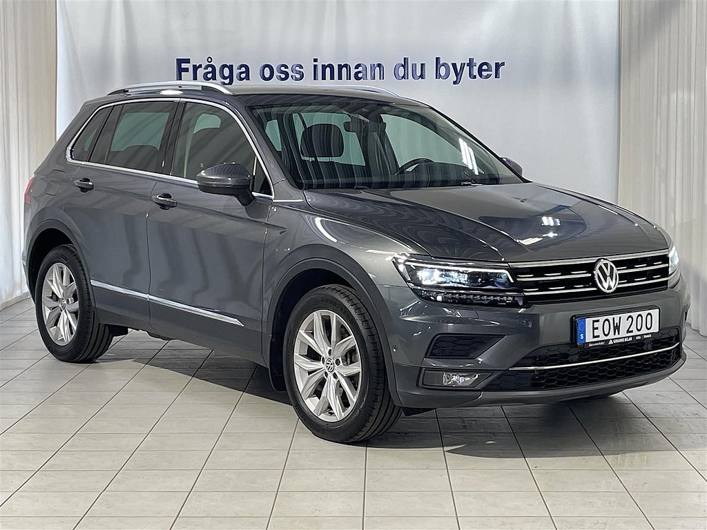Volkswagen Tiguan 2.0 TDI 4Motion DSG Drag 190 Hk Nya däck Nyservad