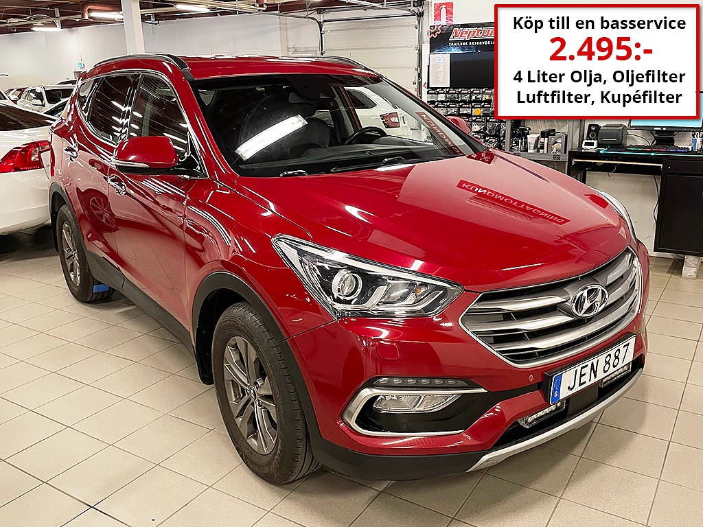 Hyundai Santa Fe 2,2 CRDI 4WD Automat 200Hk
