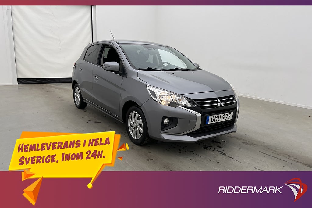 Mitsubishi Space Star 1.2 71hk Comfort Farthållare Keyless