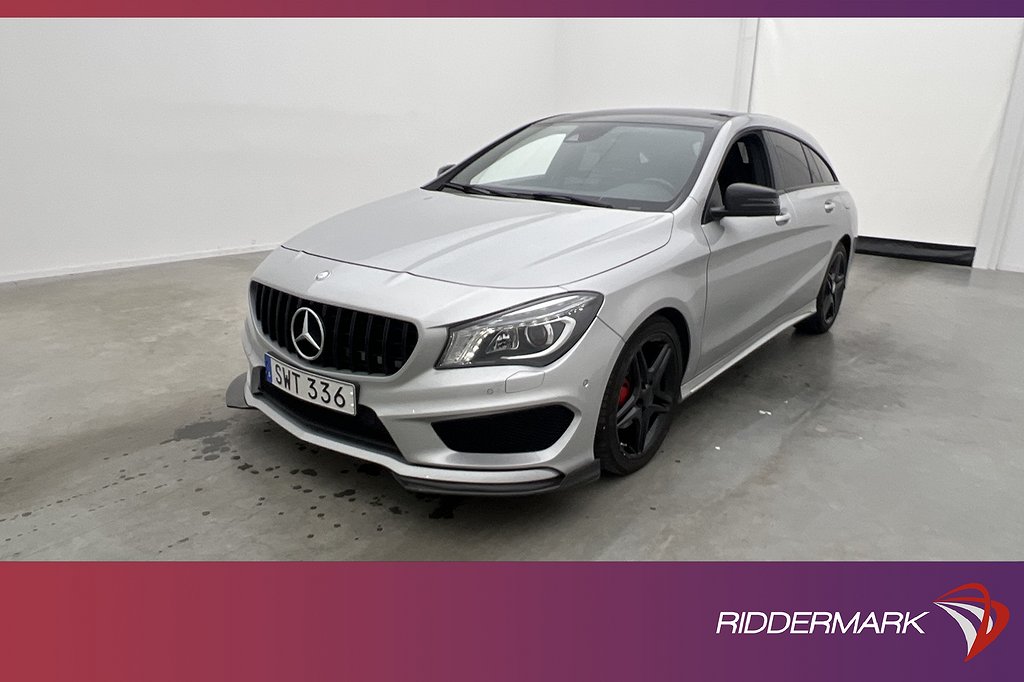 Mercedes-Benz CLA 200 d Shooting Brake AMG Kamera Halvskinn