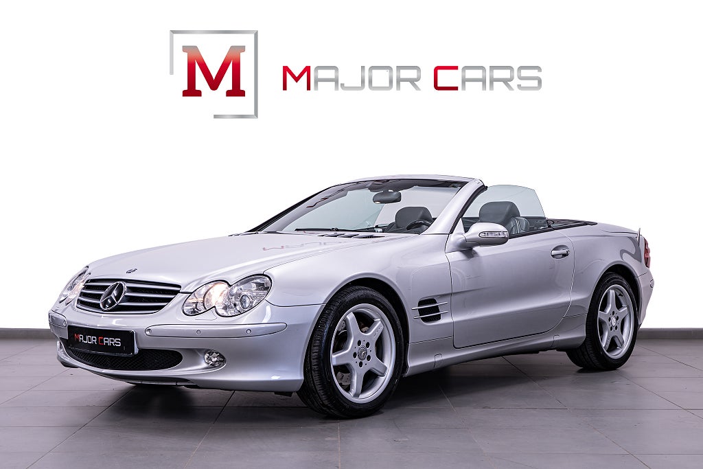 Mercedes-Benz SL 500 Cab BOSE Keyless ABC-Fjädring Distronic 306hk