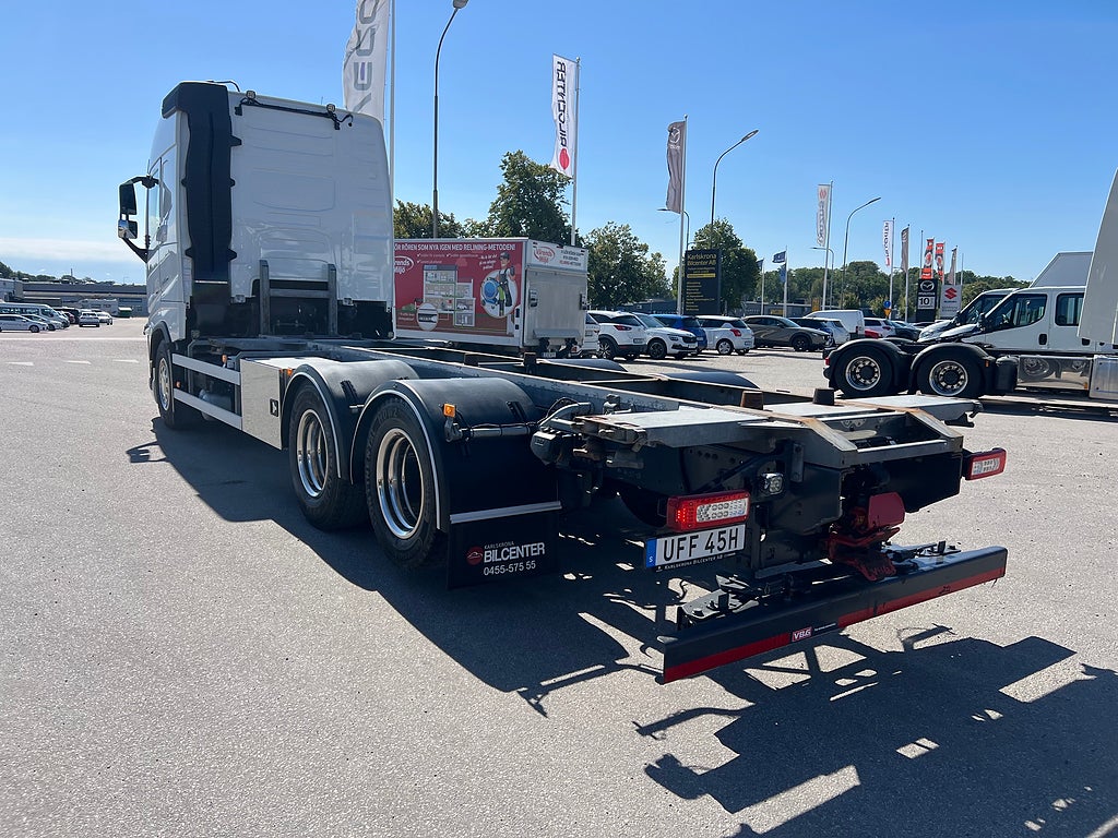 Volvo FH13 540 6x2 Containerede / Lösflaksbil, I-See