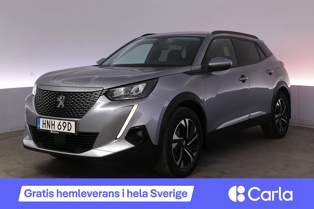 Peugeot E-2008 Allure pack Kamera Lane Assist Tonade rutor
