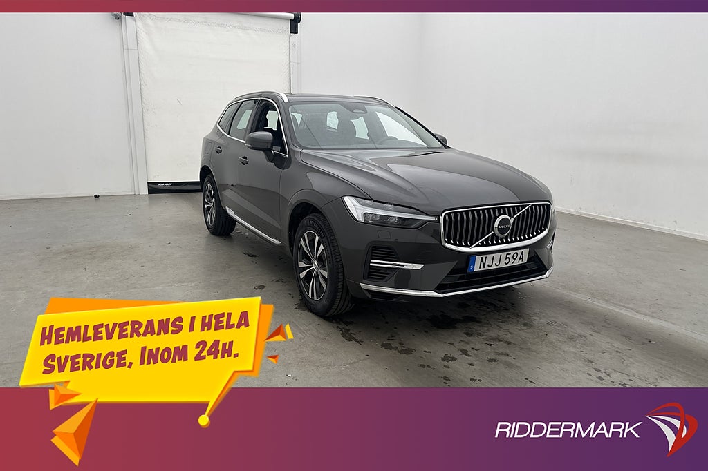 Volvo XC60 Recharge T6 AWD 350hk Core Bright Pano Drag MOMS
