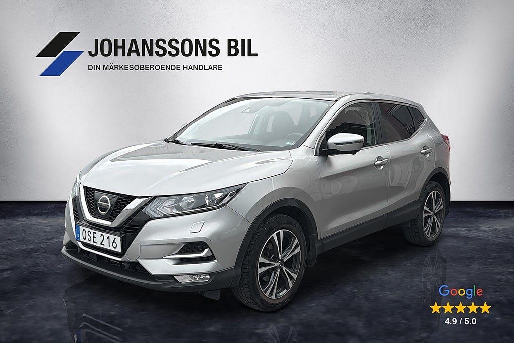 Nissan Qashqai 1.2 DIG-T N-Connecta 360°kamera Navi SoV-däck
