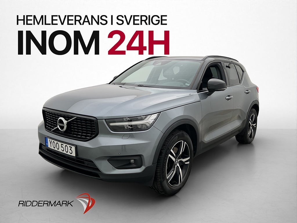 Volvo XC40 T4 AWD 190hk R-Design Drag Rattvärme CarPlay