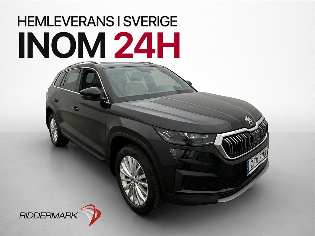 Skoda Kodiaq 4x4 Värmare Pano Drag Kamera CarPlay