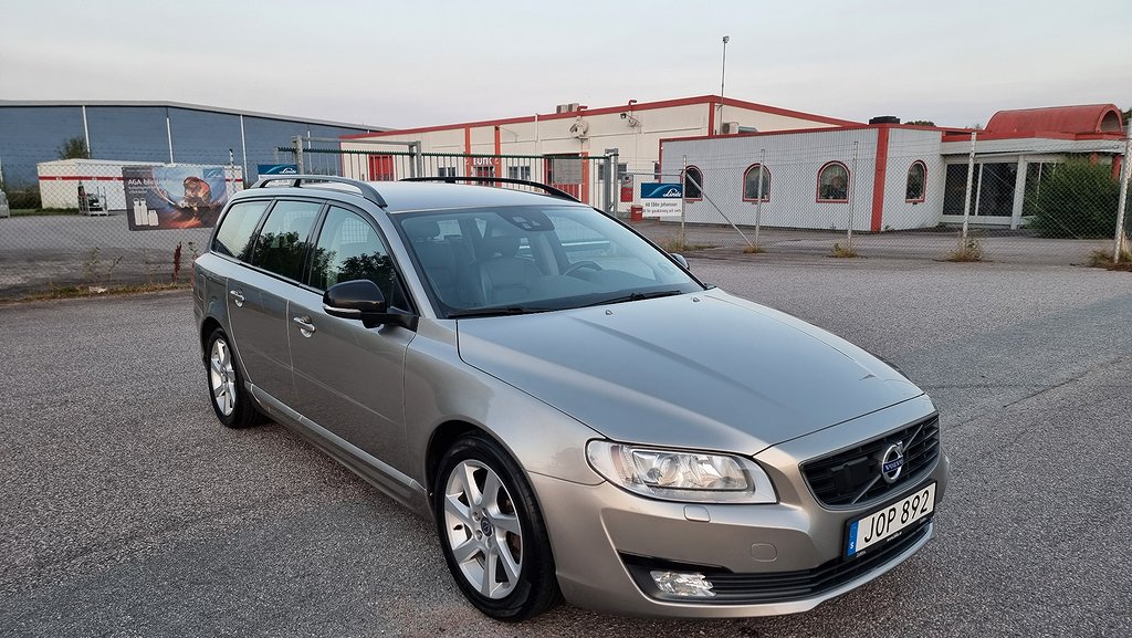 Volvo V70 D4, Dynamic Edition, Sport, Drag, BLIS, Skinn, VOC