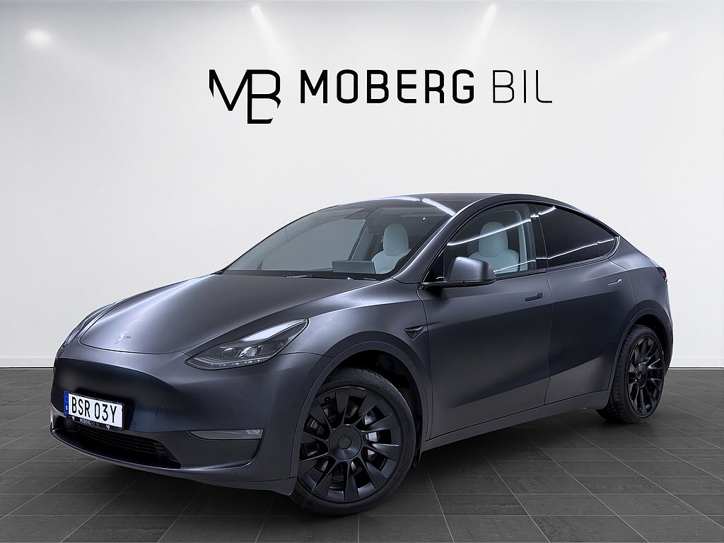 Tesla Model Y Long Range 514hk Helg på Moberg! Pano Läder B-Kamera