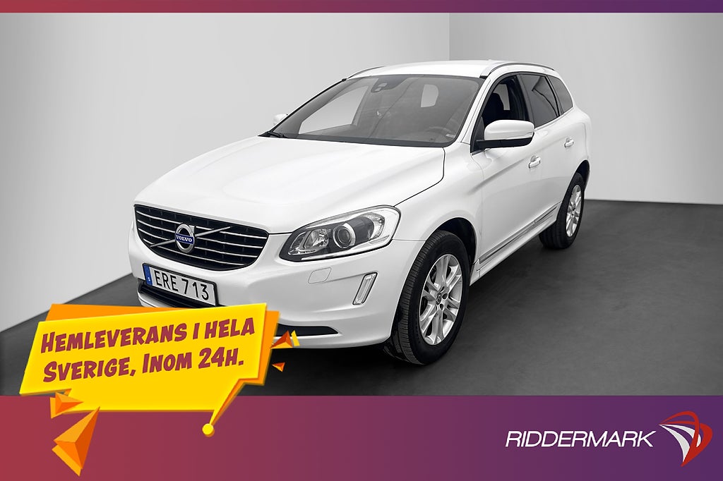 Volvo XC60 D4 AWD Summum Värmare Skinn Navi Rattvärme