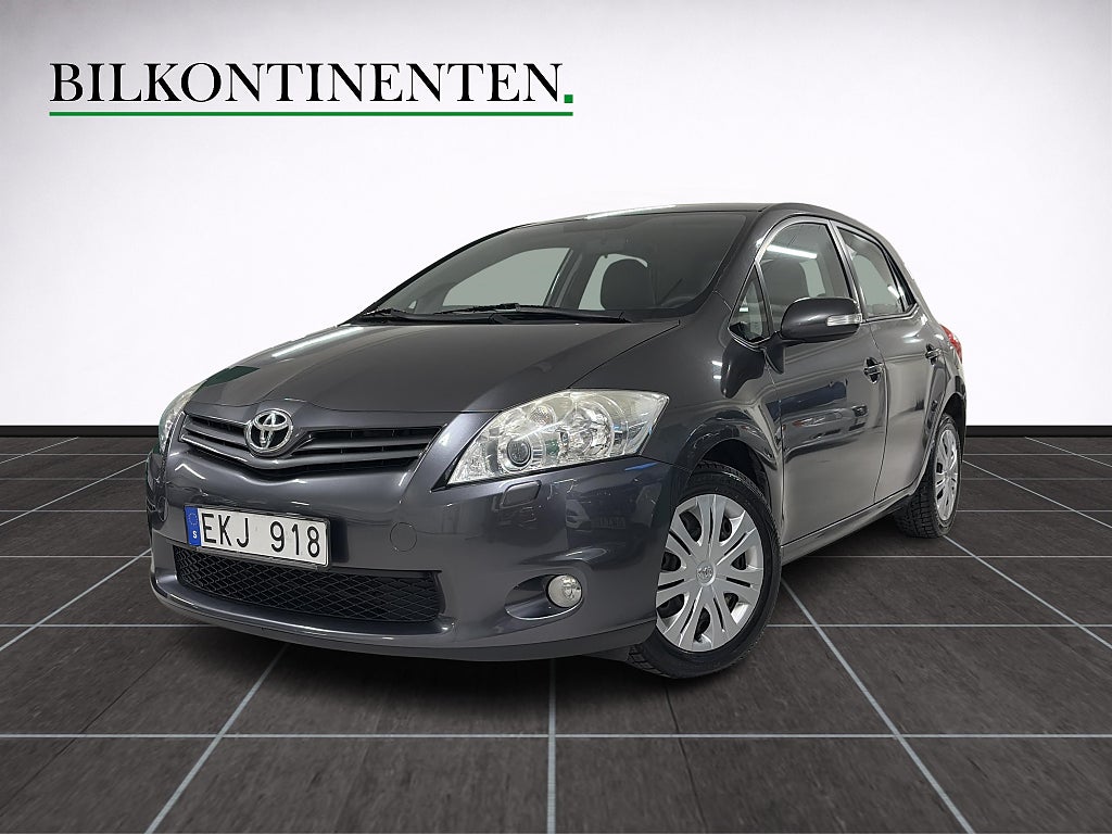 Toyota Auris 1.6 Valvematic Plus Skinn Farthållare 2-Brukare LÅGMIL