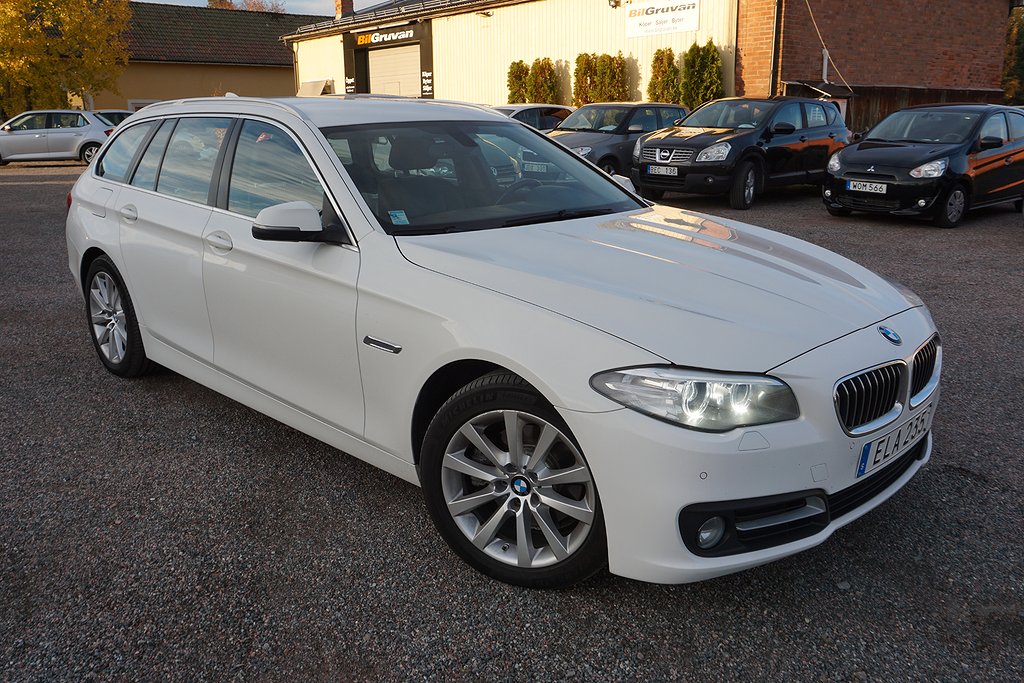 BMW 520 d xDrive Touring Aut/Drag/GPS/ Skinn/1 ägare