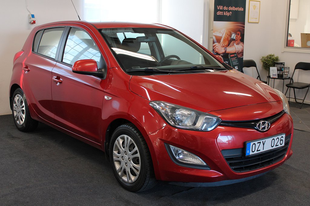 Hyundai i20 5-dörrar 1.2 / 1-Ägare / Lågmil / 84hk