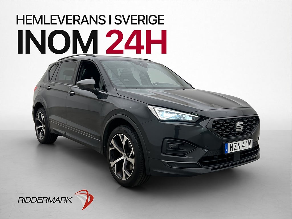 Seat Tarraco PHEV 245hk FR Drag Navi Kamera P-pilot Adp-fart