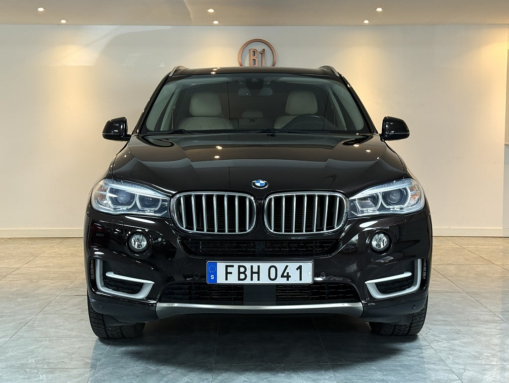 BMW X5 xDrive30d 7-SITS DRAG HELSKINN B-KAMERA FULLSERVAD
