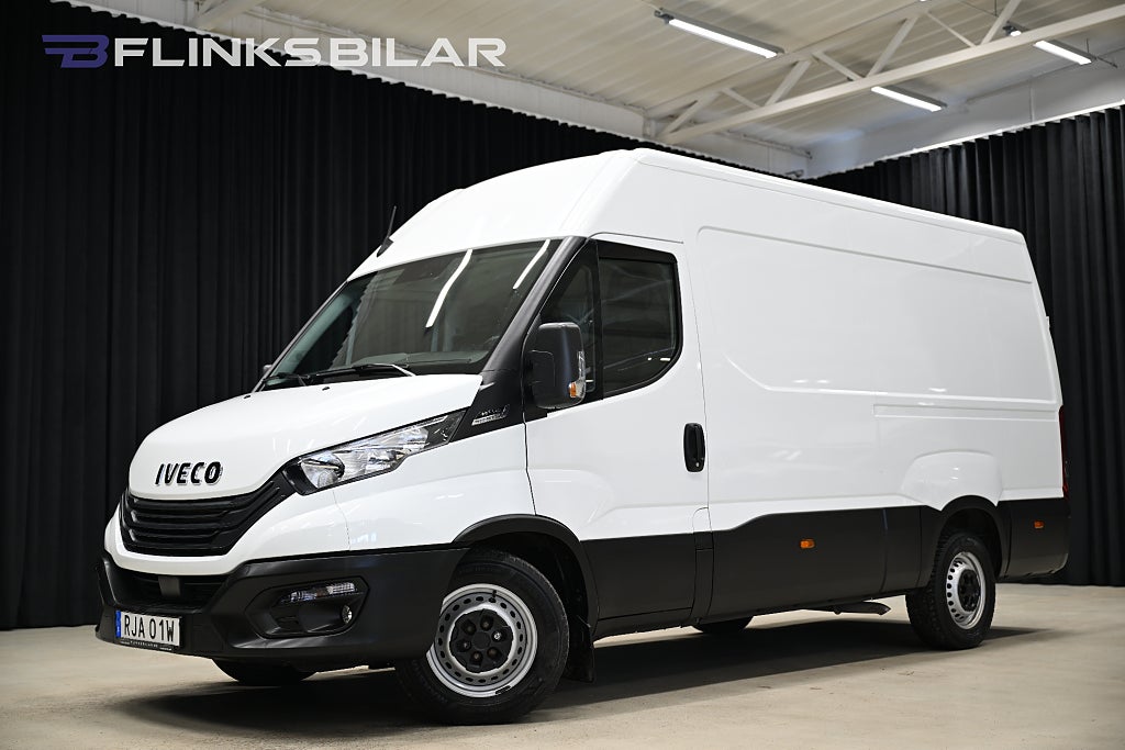 Iveco Daily 136HK L3H2|Automat|Webasto|3.5ton-dragvikt|Lågmil|Moms