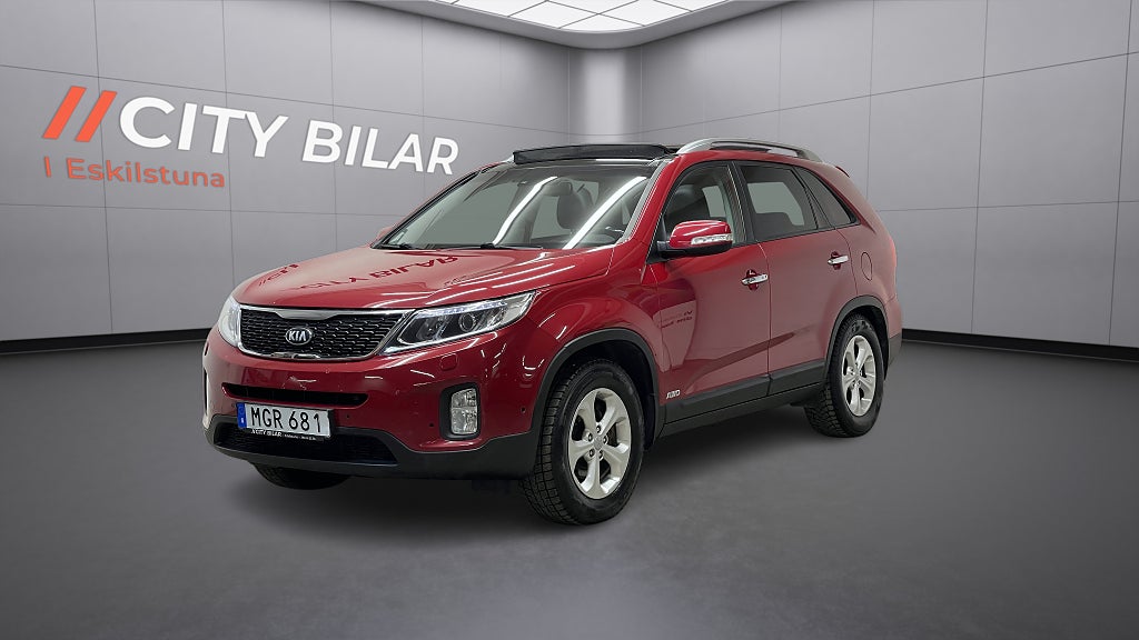 Kia Sorento 2.2CRDi 4WD Automat 7-Sits GPS Panorama Drag Rattvärme 