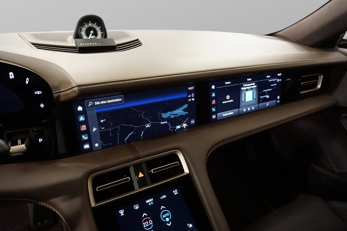 Porsche Taycan Turbo 680hk | Leasbar | Nypris 2.073.000:- 2022 - miniatyr 34