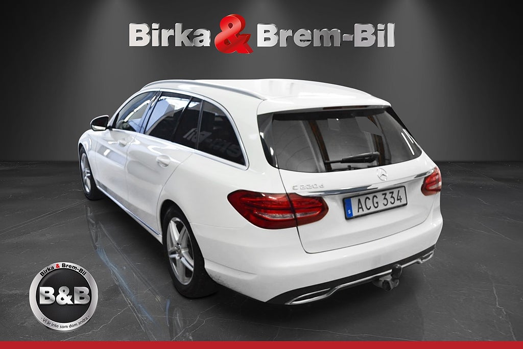 Mercedes-Benz C220 d 220 T d 9G-Tronic Avantgarde Drag, P-sensorer 170hk