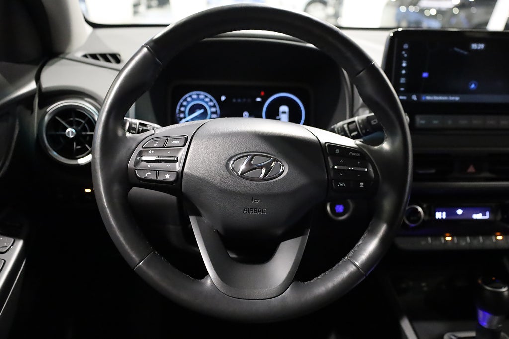 Hyundai Kona Hybrid 1,6 GDI 141hk Advanced Aut Navi Head Up Kamera 2021