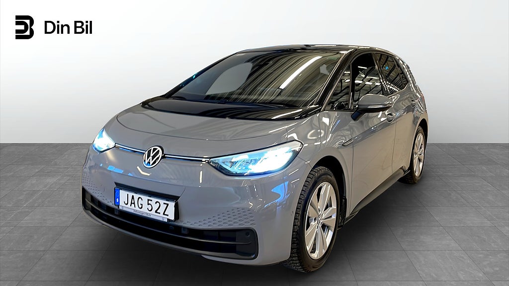 Volkswagen ID.3 PRO 150 KW PRO PERF Limited Edt Drag B-Kam 204 hk