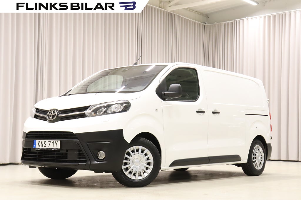 Toyota ProAce D-4D 120HK L2|Inredd|Dubbeldörr|Drag|D-Värmare