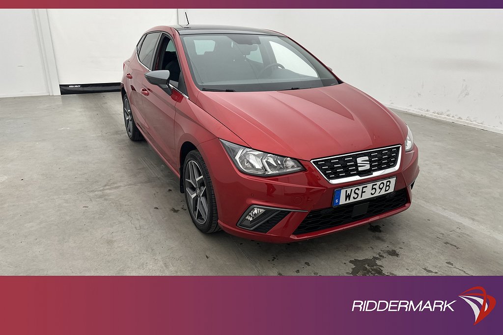 Seat Ibiza EcoTSI 115hk Xcellence Pano Kamera Drag