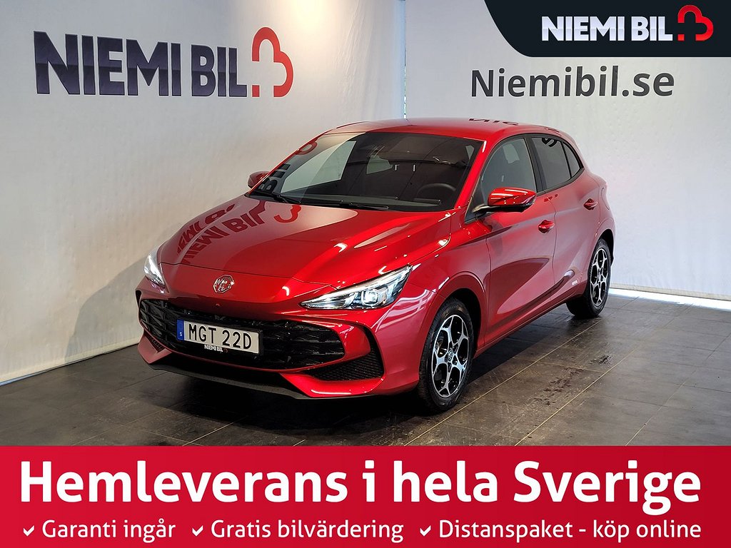 MG 3 Hybrid+ Luxury Aut 360/7års garanti/ACC/Rattvärme