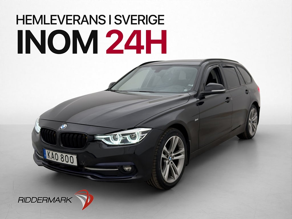 BMW 320 d xDrive 190hk Sportline Värmare Kamera Navi Drag