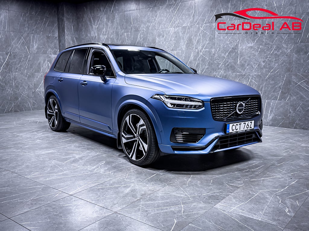 Volvo XC90 Recharge T8 AWD Ultimate Dark Edition 7-Sits Pano B&W 