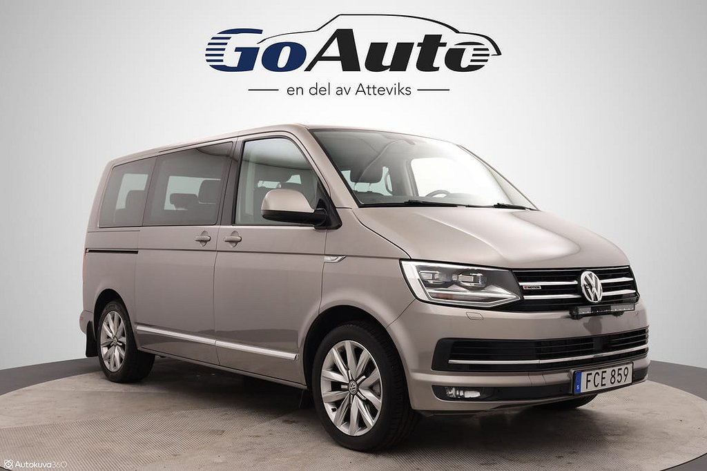 Volkswagen Multivan 2.0 TDI DSG 204hk Highline Dragkrok Värmare