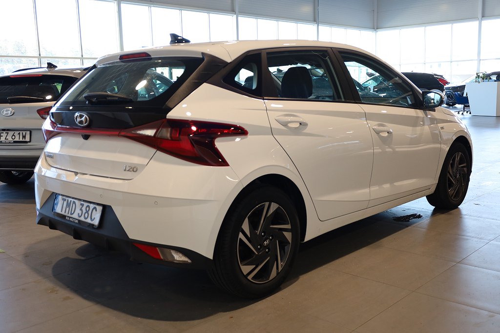 Hyundai i20 1,0 T-GDI 100hk Essential Aut Kamera Motorv 2021