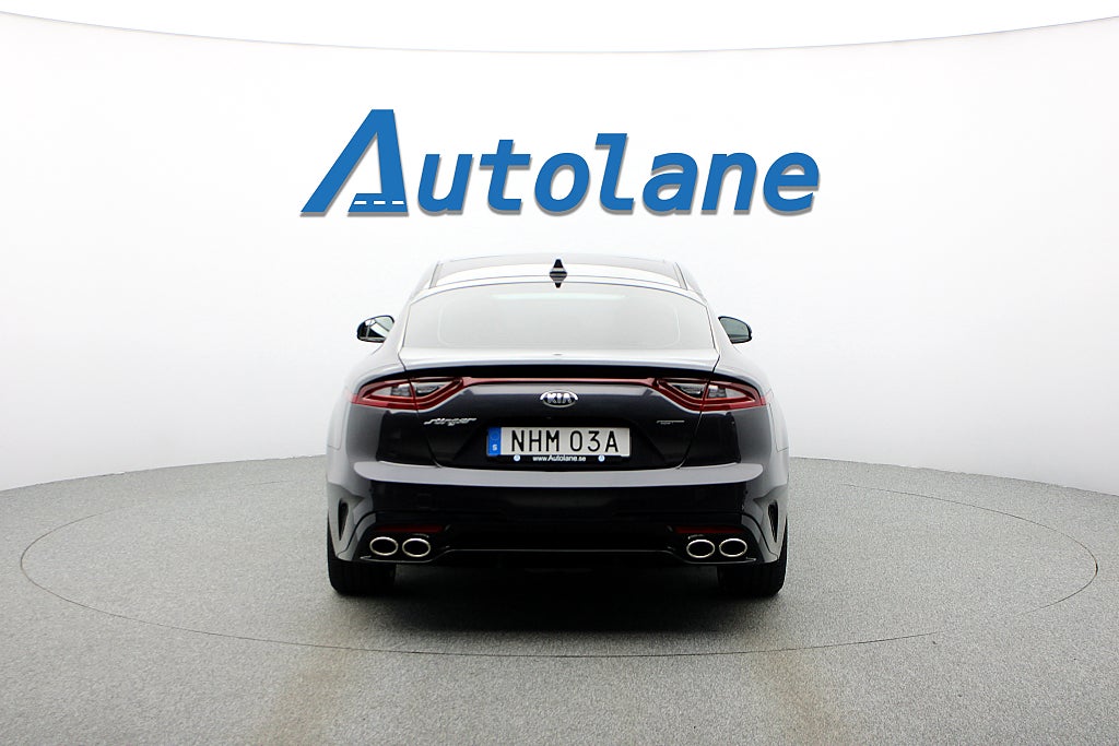 Kia Stinger GT AWD 3.3 T-GDi AWD, Pano, 360°, HUD, HK, 366hk