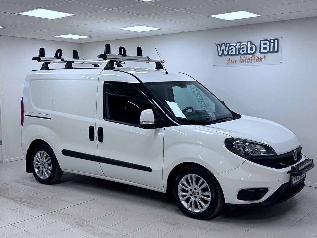 Fiat Doblò L1H1 1.6 Multijet Euro 6 |Dubbelgolv|Dragkrok|V-Hjul