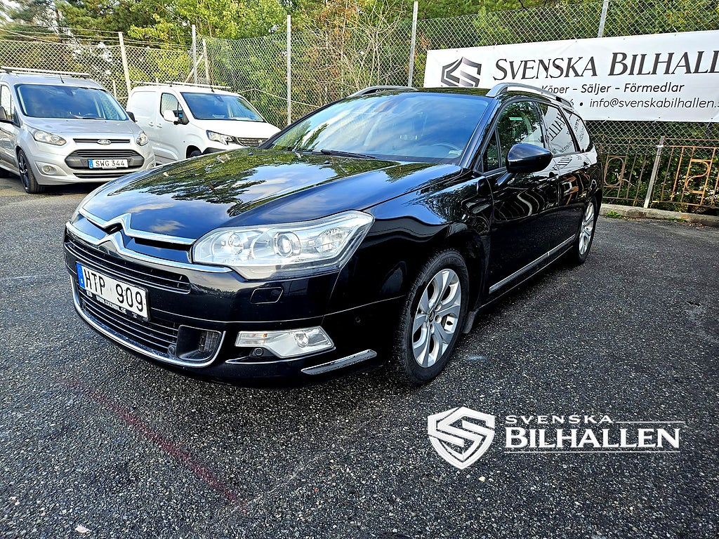 Citroën C5 Exclusive 2.0 HDi Backkamera GPS Skinn Drag