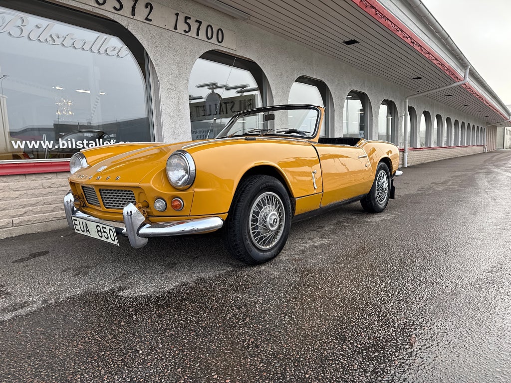 Triumph Spitfire 4 Cab *SÅLD* MK2 Softtop + Hardtop 1966
