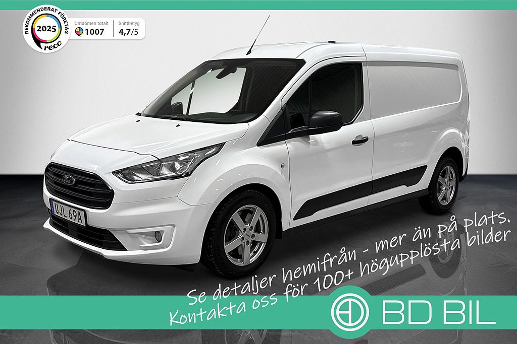 Ford transit Connect 210 LWB DRAG VÄRMARE KAMERA MOMS