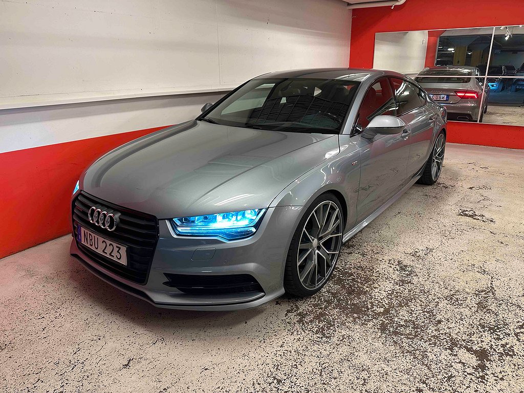 Audi A7 Sportback 3.0 TDI V6 218 hk Quattro, S-line