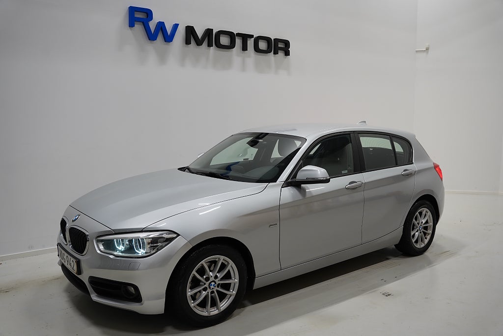 BMW 116 d 116hk 5-dörrars Sport line HiFi Drag Skinn BT