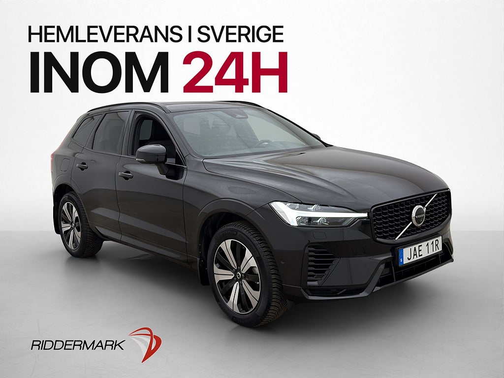 Volvo XC60 T6 AWD Plus Dark Pano Dragkrok 360° Värm CarPlay